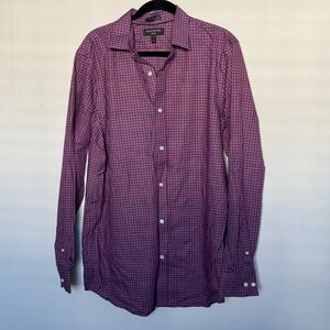 Banana Republic Purple Casual Button Down Shirt